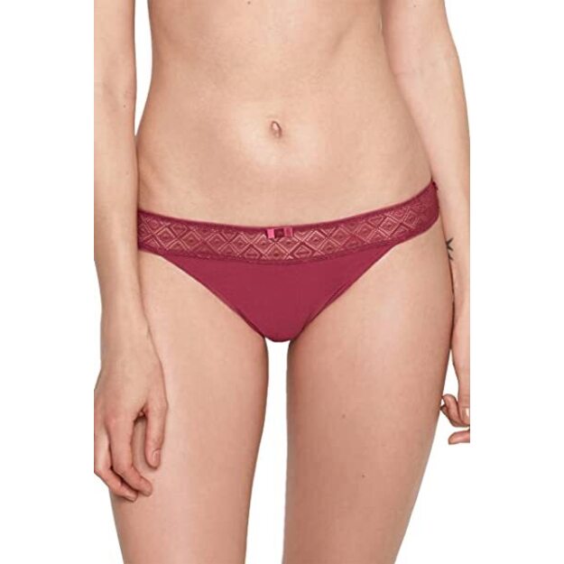 BeeDees 40(L) 38(M) dydžio bordo spalvos kelnaitės BeeSweet IA 2170 String