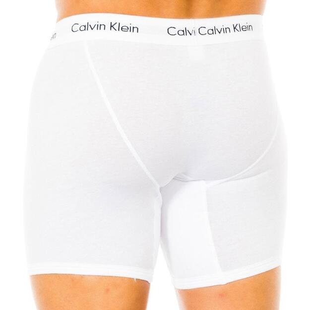 Calvin Klein balti medvilniniai vyriški šortukai