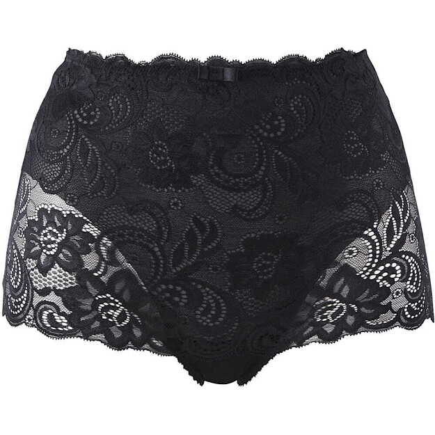 Gossard S(36) dydžio juodos spalvos prailgintos koreguojančios kelnaitės Gypsy 11114 black