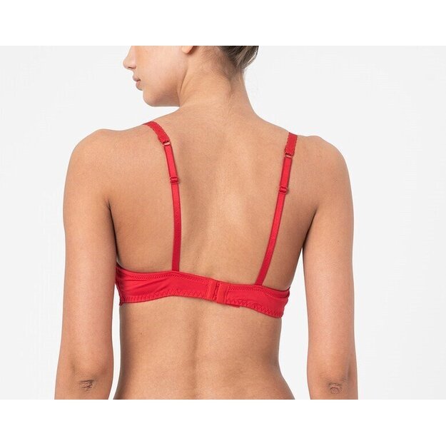 Hunkemoller 70D dydžio raudonos spalvos liemenėlė 119846 Tango Red