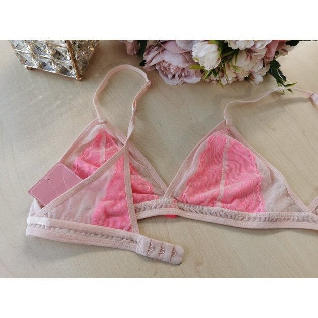 Hunkemoller M(38) dydžio rausvos spalvos liemenėlė 113023003 Cloud Pink