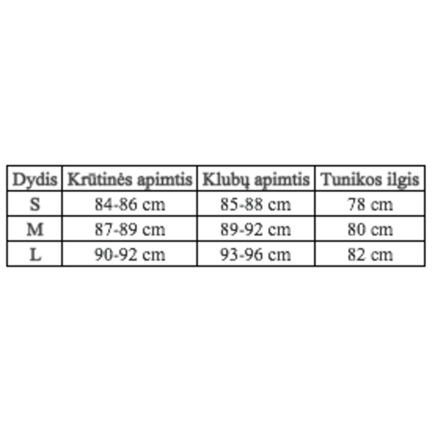 Marko paplūdimio melsva tunika ELSA ARABESCO M-313