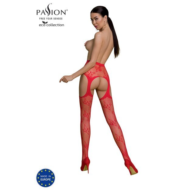 Passion ECO seksualios raudonos pėdkelnės  ECO S001