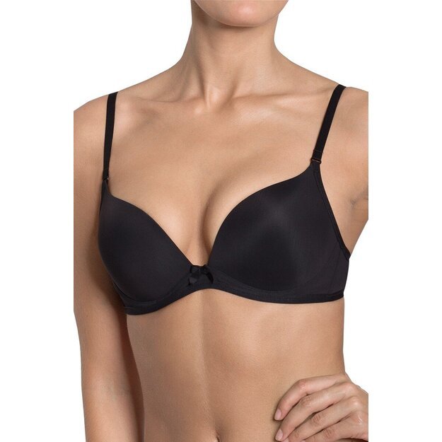 Sloggi 80B 70C juoda  push-up liemenėlė Wow comfort PU