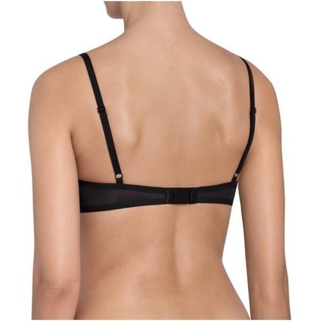 Sloggi 80B 70C juoda  push-up liemenėlė Wow comfort PU