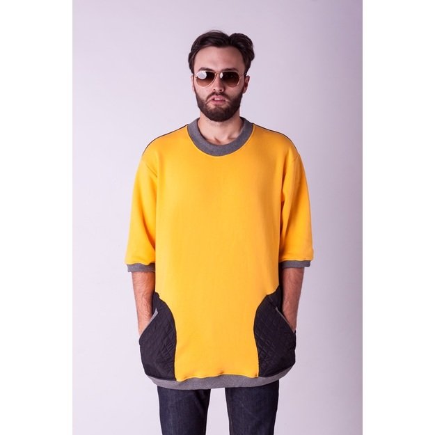 Sofa Killer geltonas džemperis