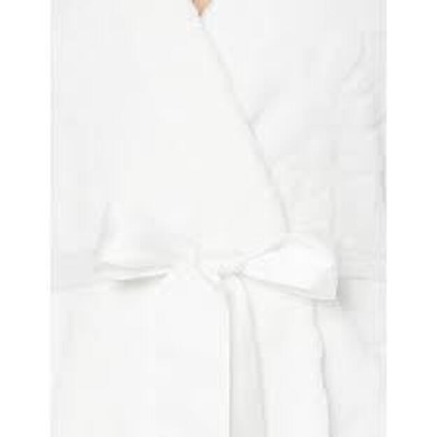 Triumph 40/42(L/XL)  dydžio baltos spalvos moteriškas trumpas chalatas Robes Embossed Robe