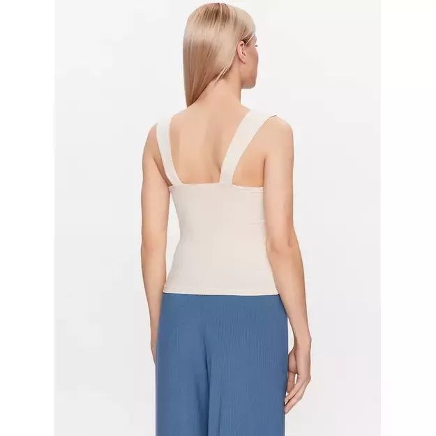 Triumph 40(L) dydžio kreminės spalvos pižamos marškinėliai Natural Spotlight Camisole